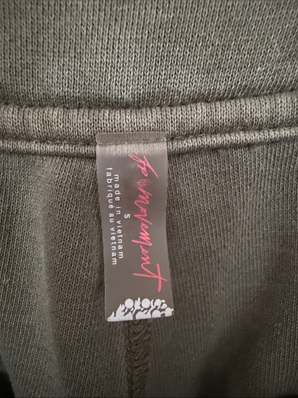 Free People Olive Utility Pocket High-Waist Shorts - Picture 2 of 5